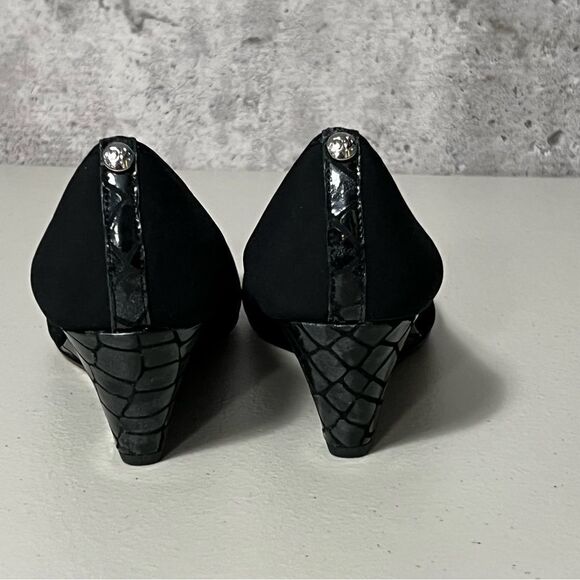 donald J Pliner Molly Peep toe Wedge - Picture 5 of 10